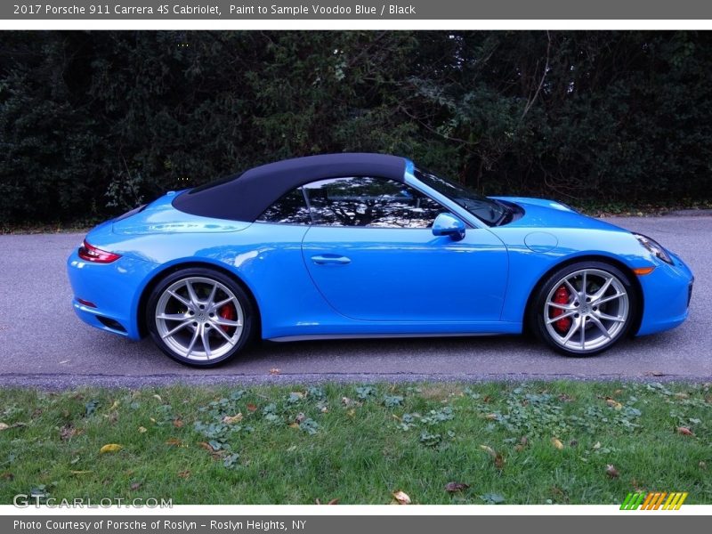  2017 911 Carrera 4S Cabriolet Paint to Sample Voodoo Blue