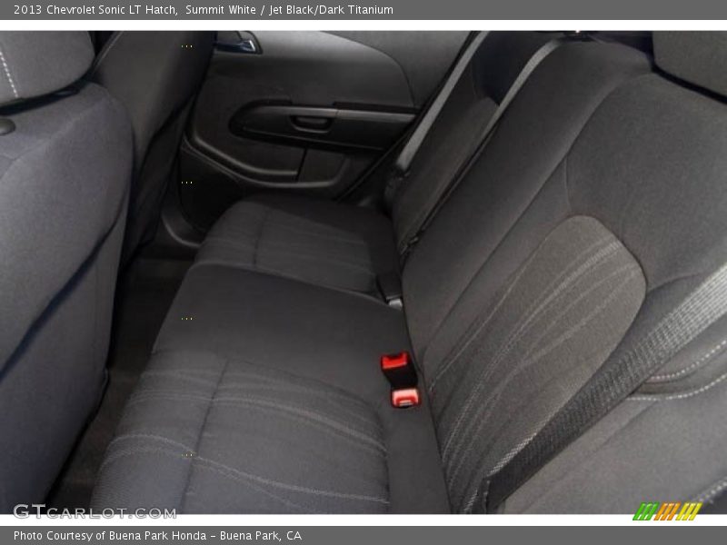 Summit White / Jet Black/Dark Titanium 2013 Chevrolet Sonic LT Hatch