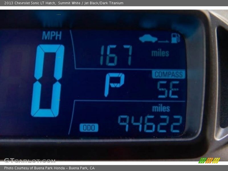 Summit White / Jet Black/Dark Titanium 2013 Chevrolet Sonic LT Hatch