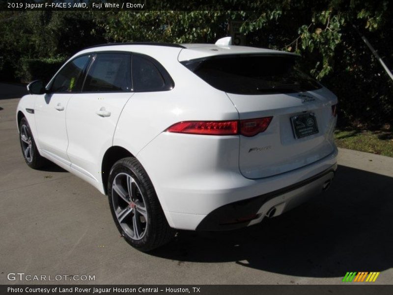 Fuji White / Ebony 2019 Jaguar F-PACE S AWD