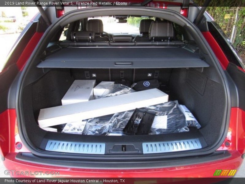  2019 Range Rover Velar S Trunk