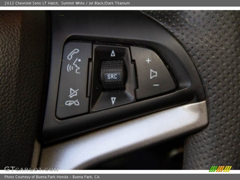 Summit White / Jet Black/Dark Titanium 2013 Chevrolet Sonic LT Hatch