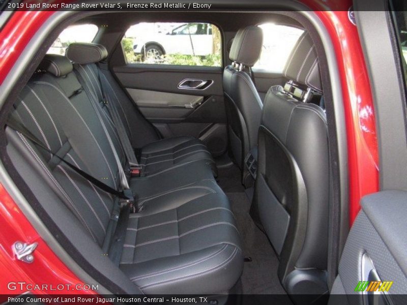 Rear Seat of 2019 Range Rover Velar S