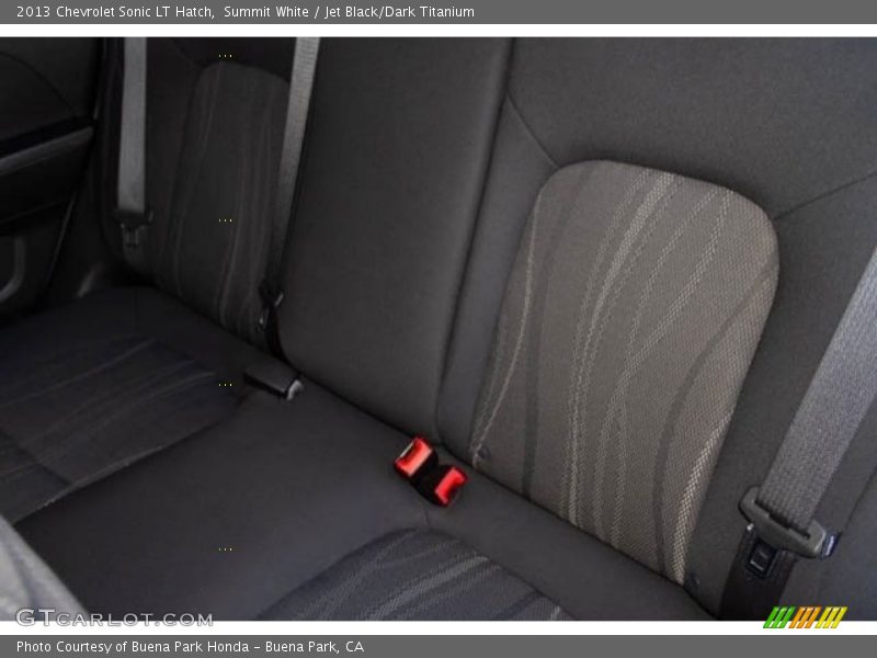 Summit White / Jet Black/Dark Titanium 2013 Chevrolet Sonic LT Hatch