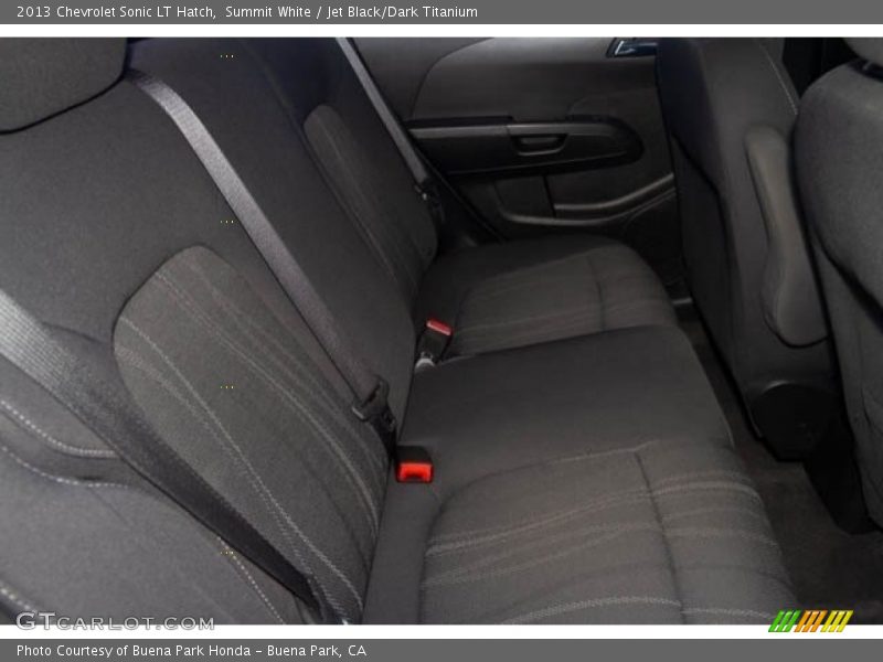 Summit White / Jet Black/Dark Titanium 2013 Chevrolet Sonic LT Hatch
