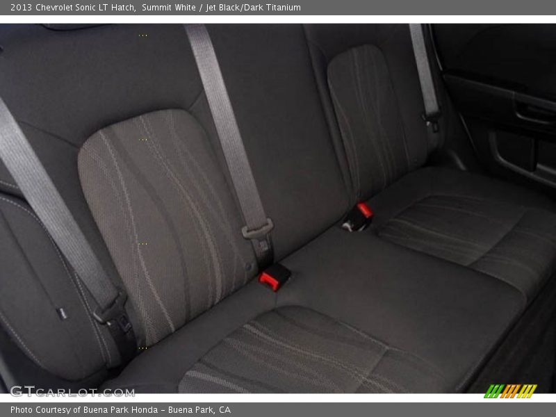 Summit White / Jet Black/Dark Titanium 2013 Chevrolet Sonic LT Hatch
