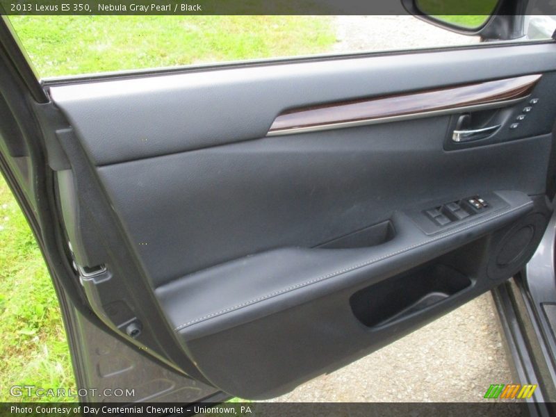 Nebula Gray Pearl / Black 2013 Lexus ES 350