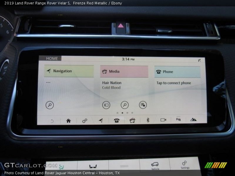 Navigation of 2019 Range Rover Velar S