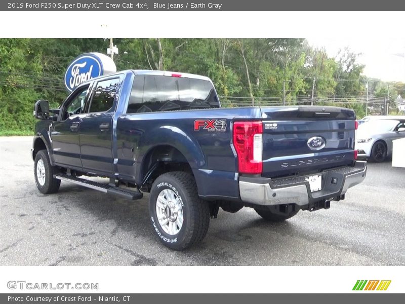  2019 F250 Super Duty XLT Crew Cab 4x4 Blue Jeans