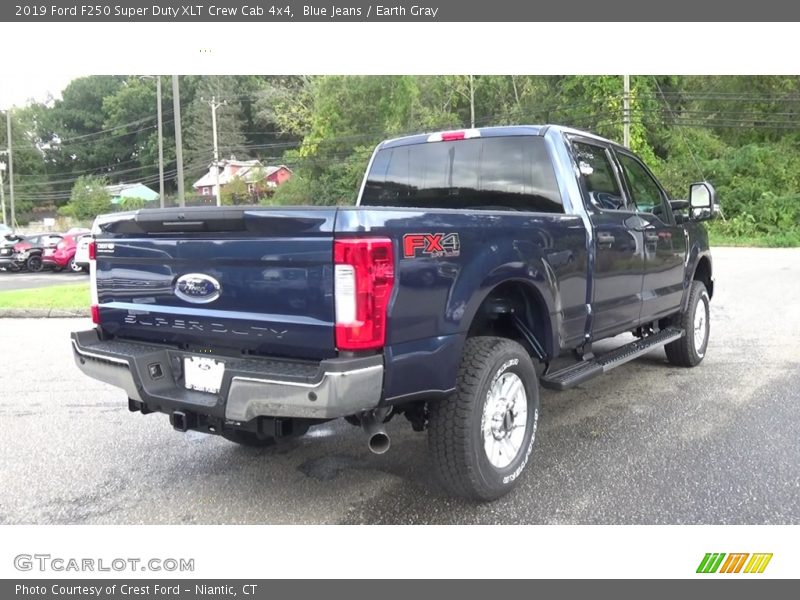 Blue Jeans / Earth Gray 2019 Ford F250 Super Duty XLT Crew Cab 4x4