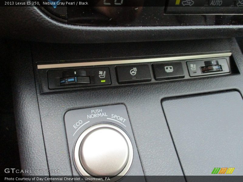 Nebula Gray Pearl / Black 2013 Lexus ES 350