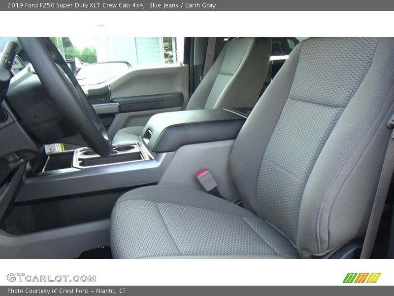 Blue Jeans / Earth Gray 2019 Ford F250 Super Duty XLT Crew Cab 4x4