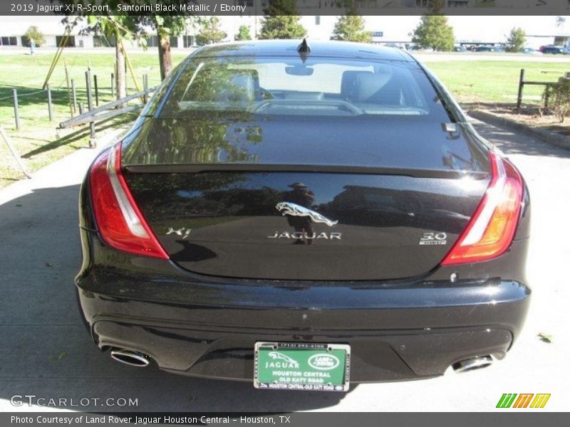 Santorini Black Metallic / Ebony 2019 Jaguar XJ R-Sport