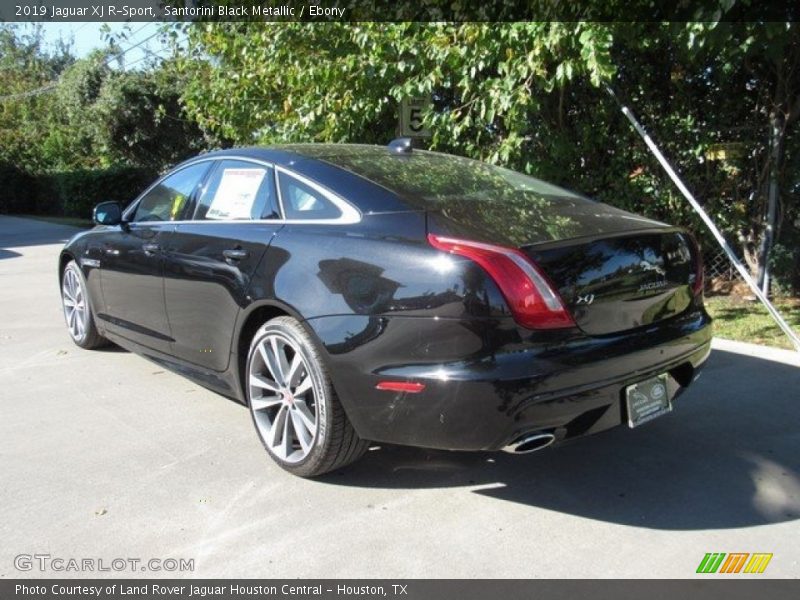 Santorini Black Metallic / Ebony 2019 Jaguar XJ R-Sport