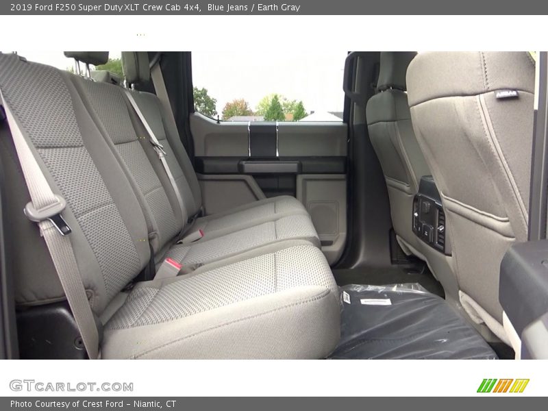 Rear Seat of 2019 F250 Super Duty XLT Crew Cab 4x4