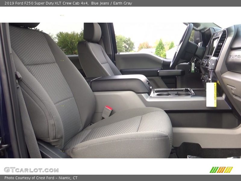 Front Seat of 2019 F250 Super Duty XLT Crew Cab 4x4