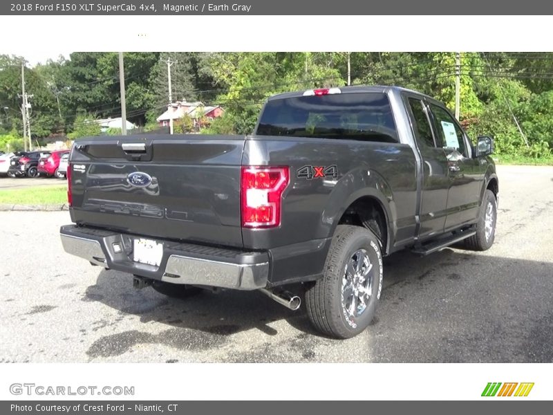 Magnetic / Earth Gray 2018 Ford F150 XLT SuperCab 4x4
