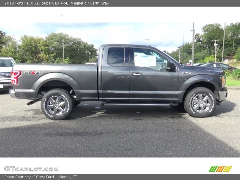 Magnetic / Earth Gray 2018 Ford F150 XLT SuperCab 4x4