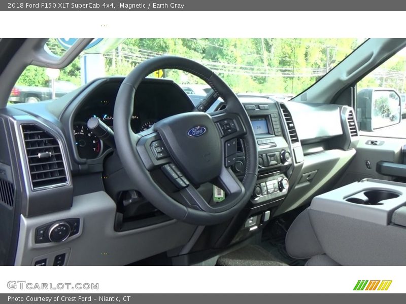 Magnetic / Earth Gray 2018 Ford F150 XLT SuperCab 4x4