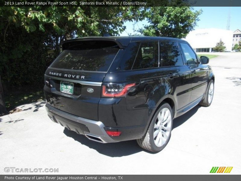 Santorini Black Metallic / Ebony/Ebony 2019 Land Rover Range Rover Sport HSE