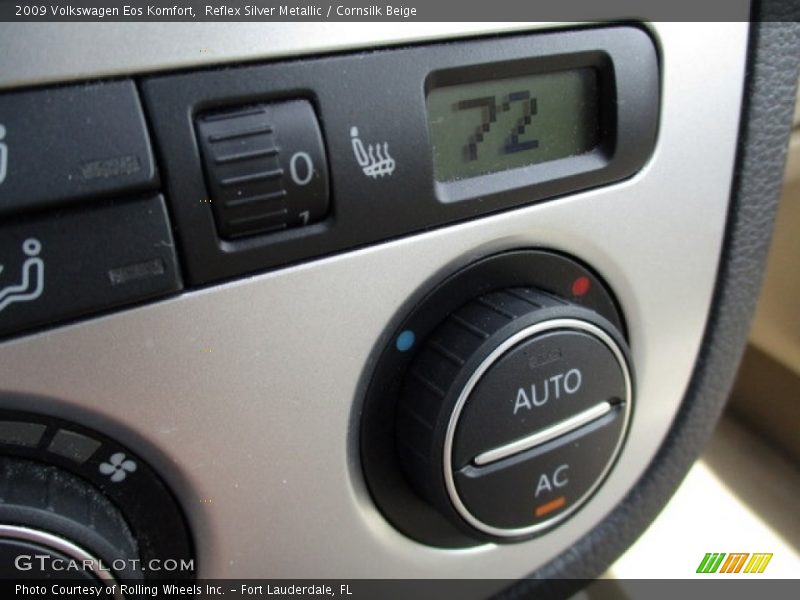 Reflex Silver Metallic / Cornsilk Beige 2009 Volkswagen Eos Komfort