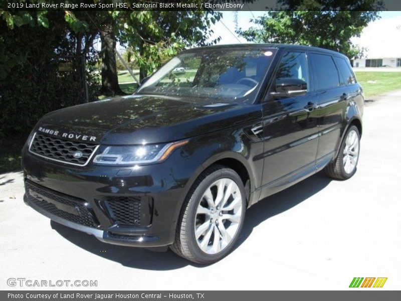 Santorini Black Metallic / Ebony/Ebony 2019 Land Rover Range Rover Sport HSE