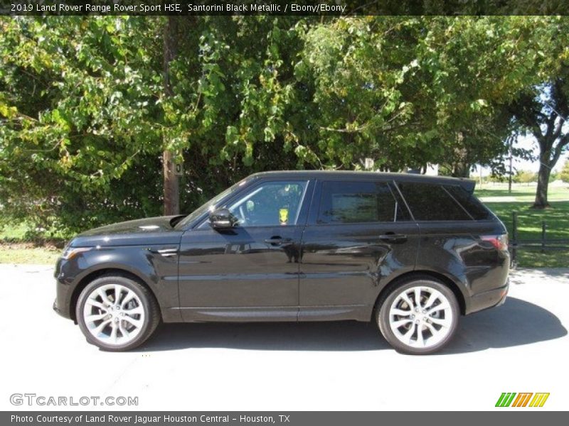 Santorini Black Metallic / Ebony/Ebony 2019 Land Rover Range Rover Sport HSE