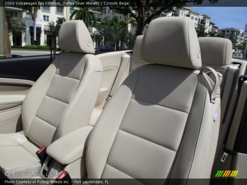 Reflex Silver Metallic / Cornsilk Beige 2009 Volkswagen Eos Komfort