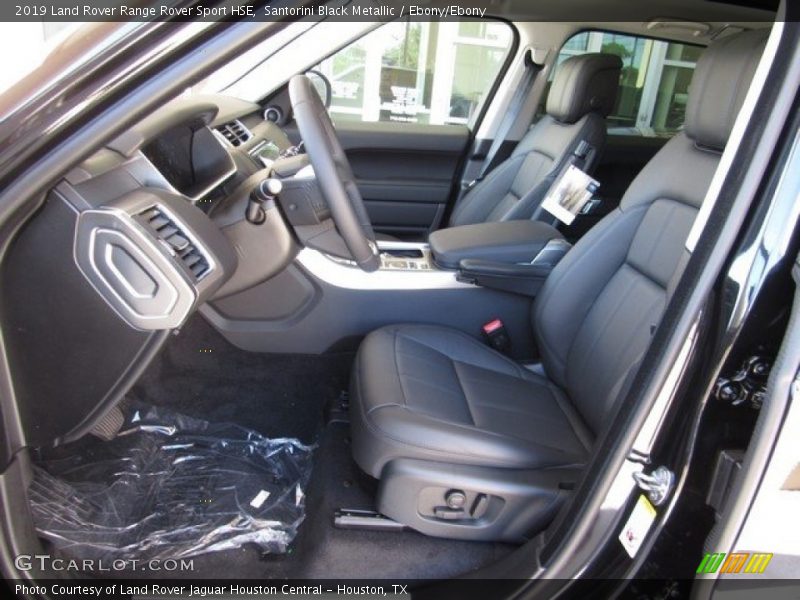 Front Seat of 2019 Range Rover Sport HSE