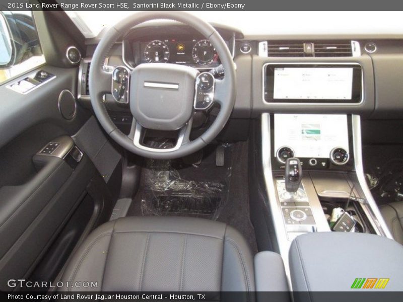 Dashboard of 2019 Range Rover Sport HSE