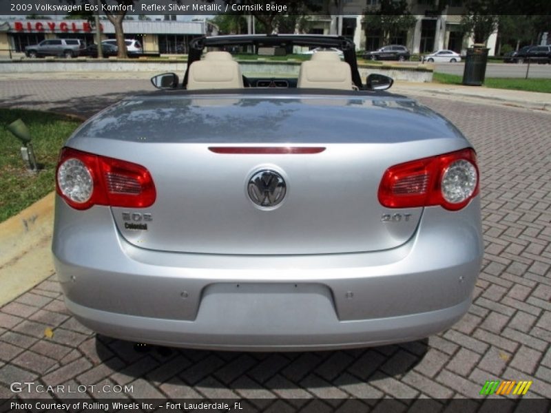 Reflex Silver Metallic / Cornsilk Beige 2009 Volkswagen Eos Komfort