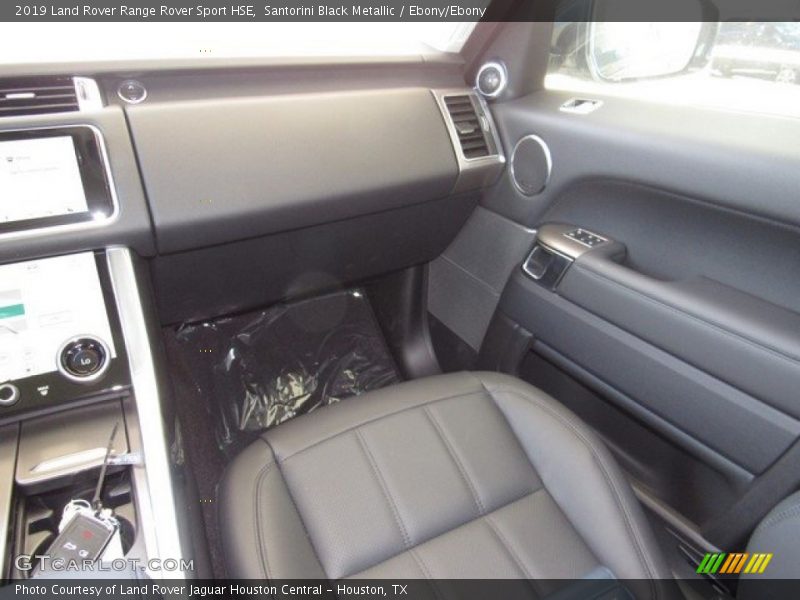 Santorini Black Metallic / Ebony/Ebony 2019 Land Rover Range Rover Sport HSE