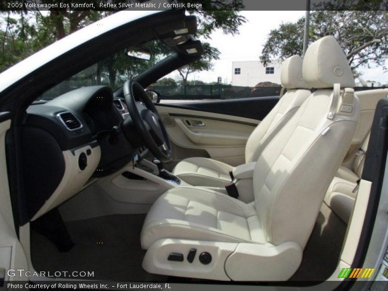 Reflex Silver Metallic / Cornsilk Beige 2009 Volkswagen Eos Komfort