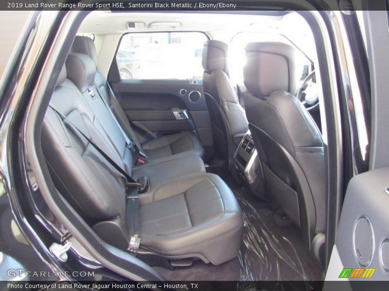 Rear Seat of 2019 Range Rover Sport HSE