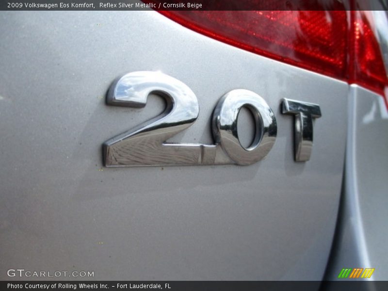 Reflex Silver Metallic / Cornsilk Beige 2009 Volkswagen Eos Komfort