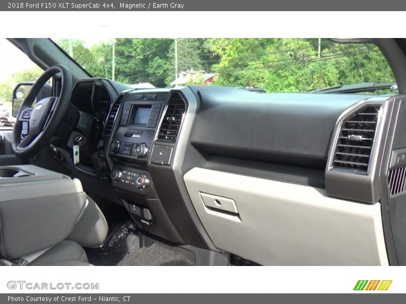 Magnetic / Earth Gray 2018 Ford F150 XLT SuperCab 4x4