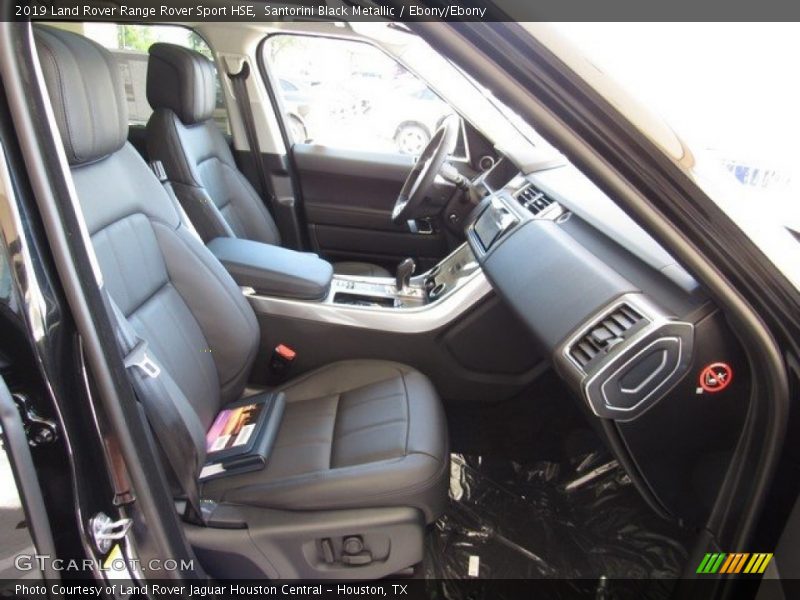 Front Seat of 2019 Range Rover Sport HSE