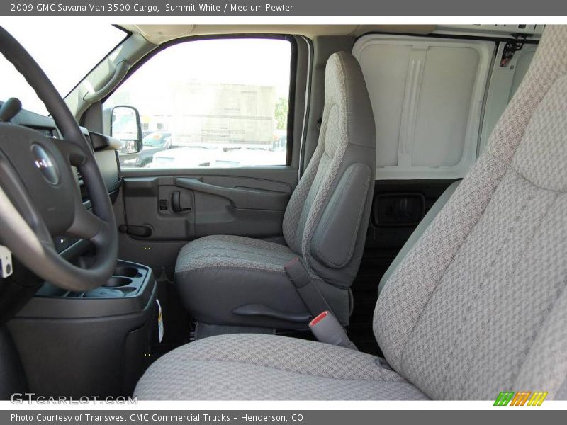 Summit White / Medium Pewter 2009 GMC Savana Van 3500 Cargo