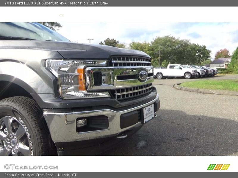 Magnetic / Earth Gray 2018 Ford F150 XLT SuperCab 4x4