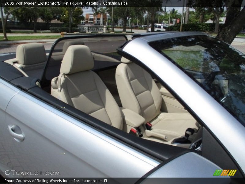 Reflex Silver Metallic / Cornsilk Beige 2009 Volkswagen Eos Komfort