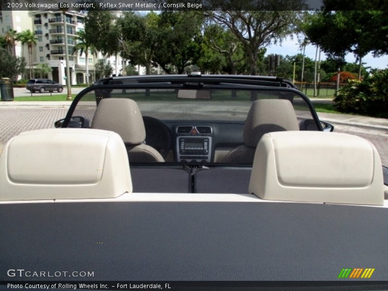 Reflex Silver Metallic / Cornsilk Beige 2009 Volkswagen Eos Komfort