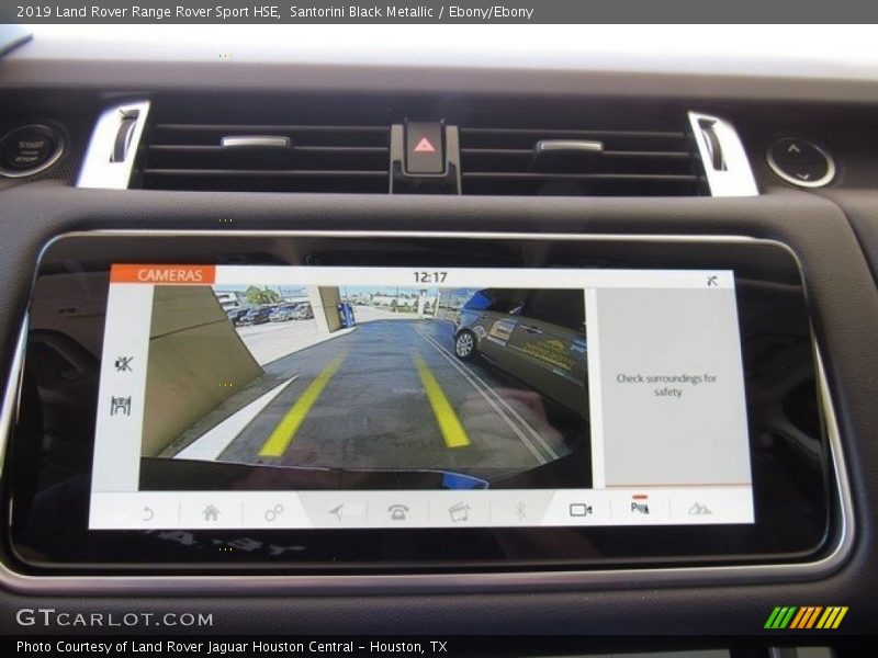 Santorini Black Metallic / Ebony/Ebony 2019 Land Rover Range Rover Sport HSE