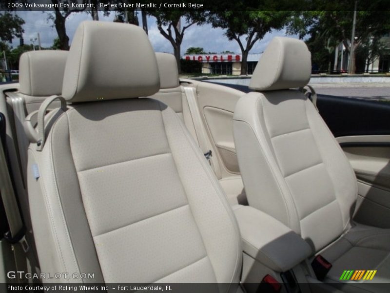 Reflex Silver Metallic / Cornsilk Beige 2009 Volkswagen Eos Komfort