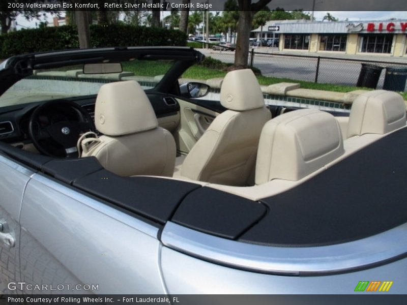 Reflex Silver Metallic / Cornsilk Beige 2009 Volkswagen Eos Komfort