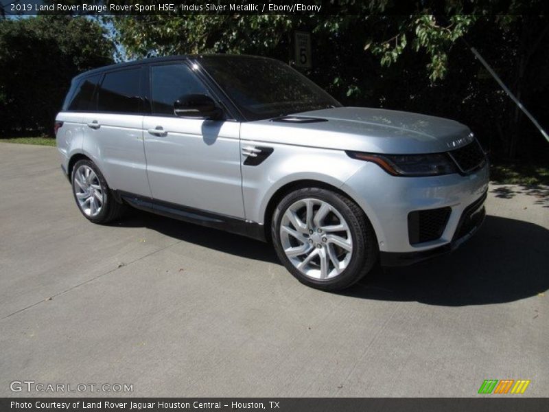 Indus Silver Metallic / Ebony/Ebony 2019 Land Rover Range Rover Sport HSE