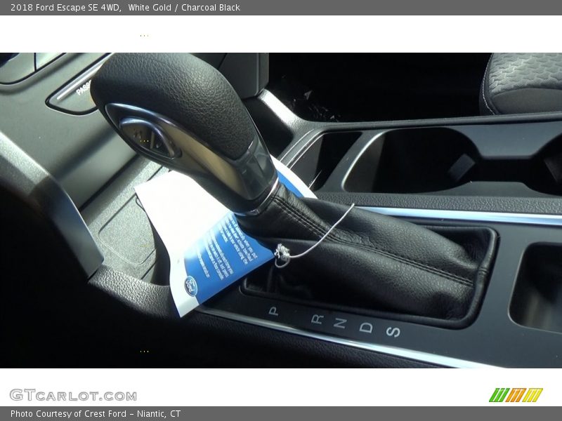 White Gold / Charcoal Black 2018 Ford Escape SE 4WD