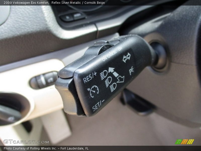 Reflex Silver Metallic / Cornsilk Beige 2009 Volkswagen Eos Komfort