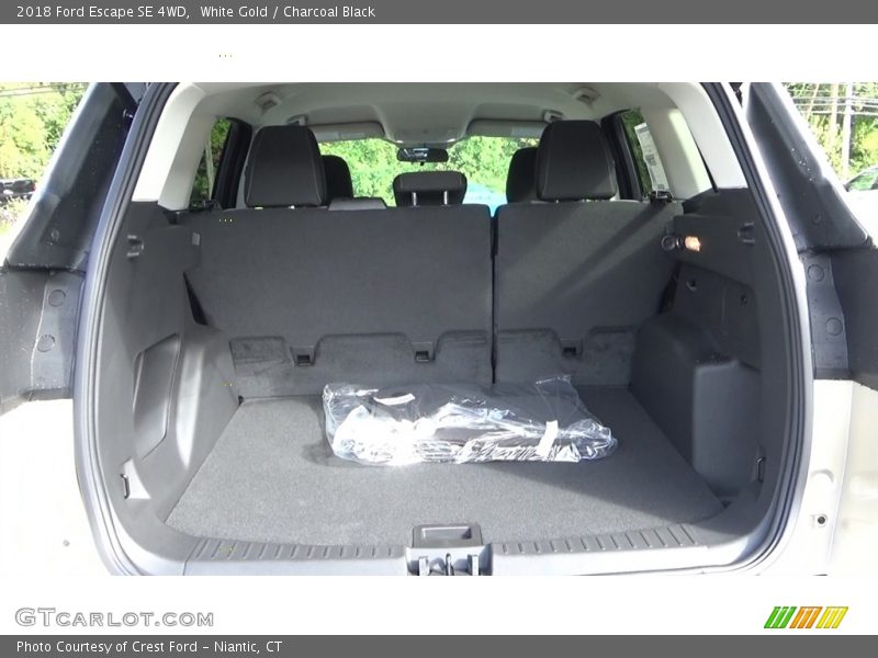 White Gold / Charcoal Black 2018 Ford Escape SE 4WD