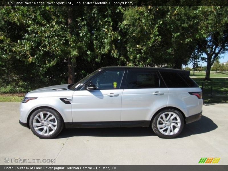 Indus Silver Metallic / Ebony/Ebony 2019 Land Rover Range Rover Sport HSE
