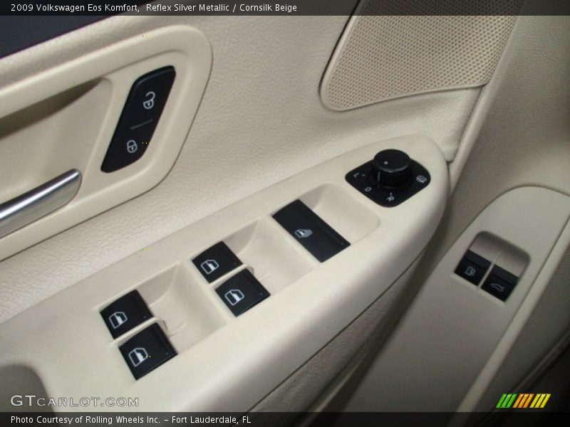 Reflex Silver Metallic / Cornsilk Beige 2009 Volkswagen Eos Komfort